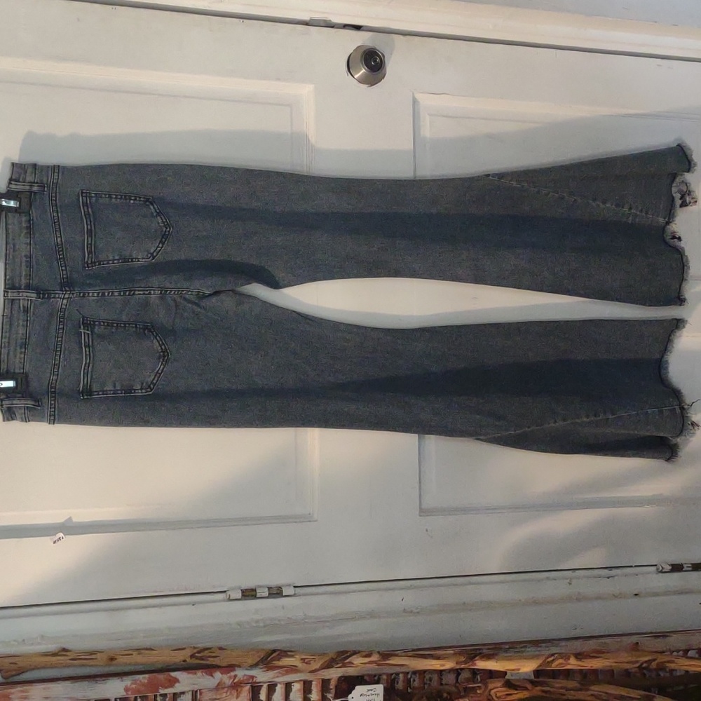 NWT... Southern Fried Chicks Bell Bottom Jeans, Size XL - Picture 2 of 3
